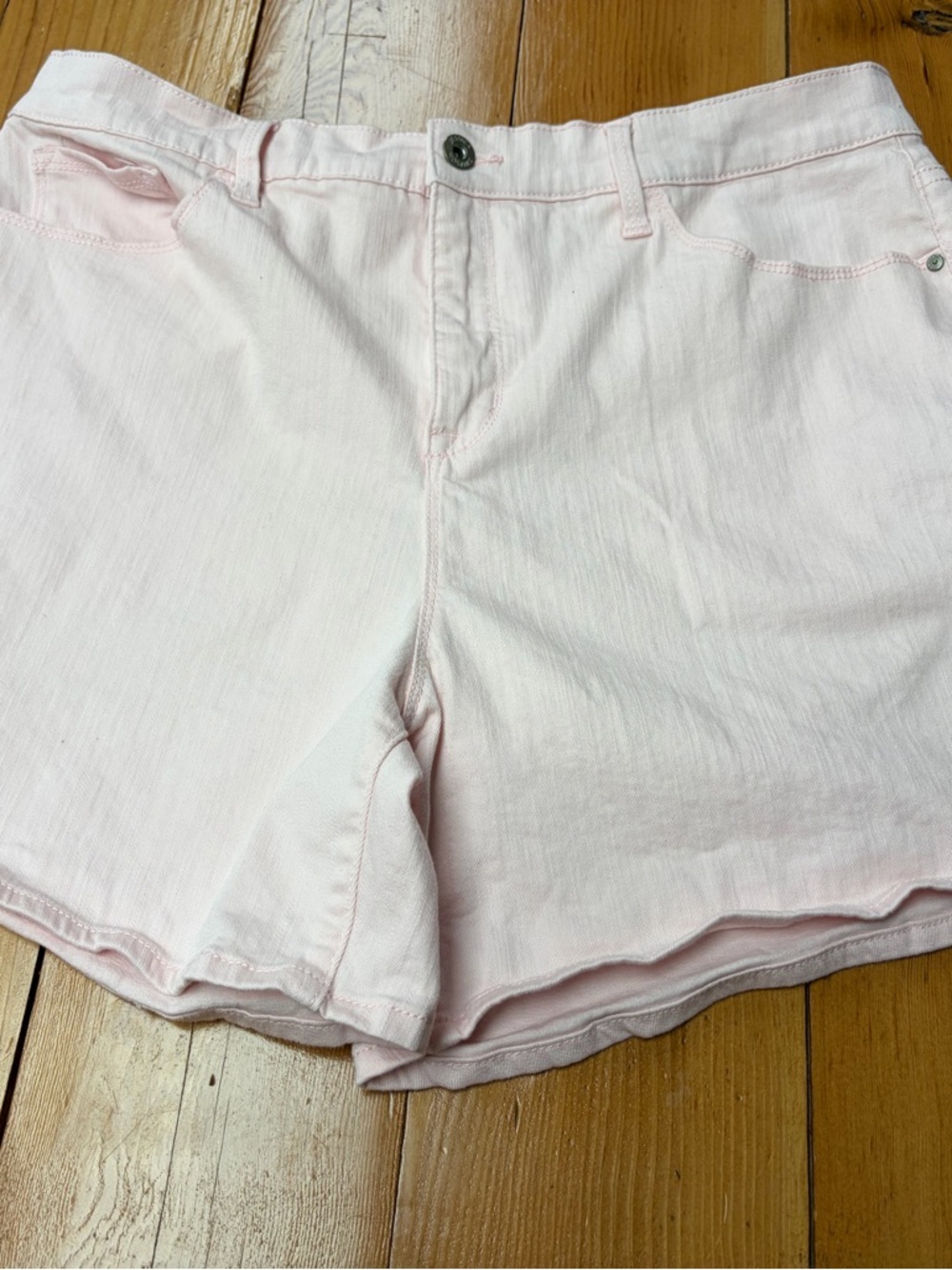 Jessica Simpson Pale Pink Denim Shorts